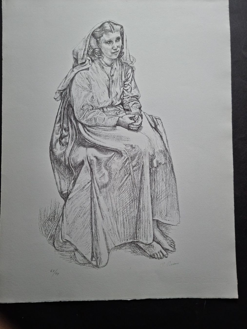 Grafica & Litografie: BODMER PAUL LITHOGRAPHIE SIGNIERT NUMMERIERT – Usato da Gersau venduto da grafik-kunst 1