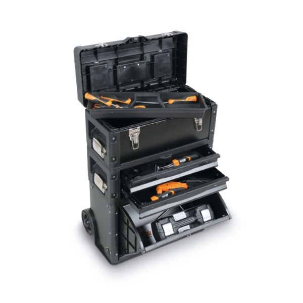 Beta Tutti gli attrezzi: BETA Chariot porte-outils à trois modules superposables  – Nuovo (secondo la descrizione) da Lausanne venduto da OFFICINA.shop 3