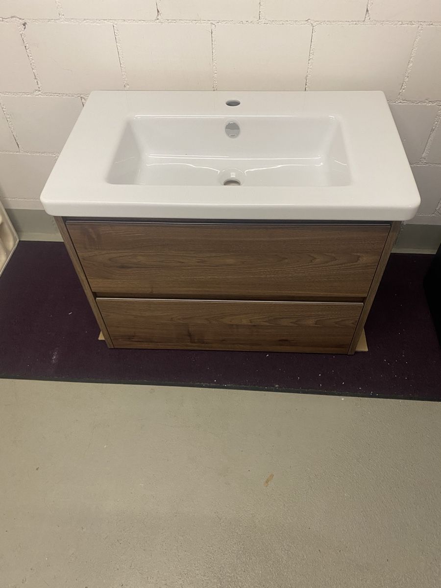Alterna Mobili per bagno: Badmöbel Alterna 80cm mit Keramik Waschtisch – Nuovo (secondo la descrizione) da Amriswil venduto da tro_8jds 2