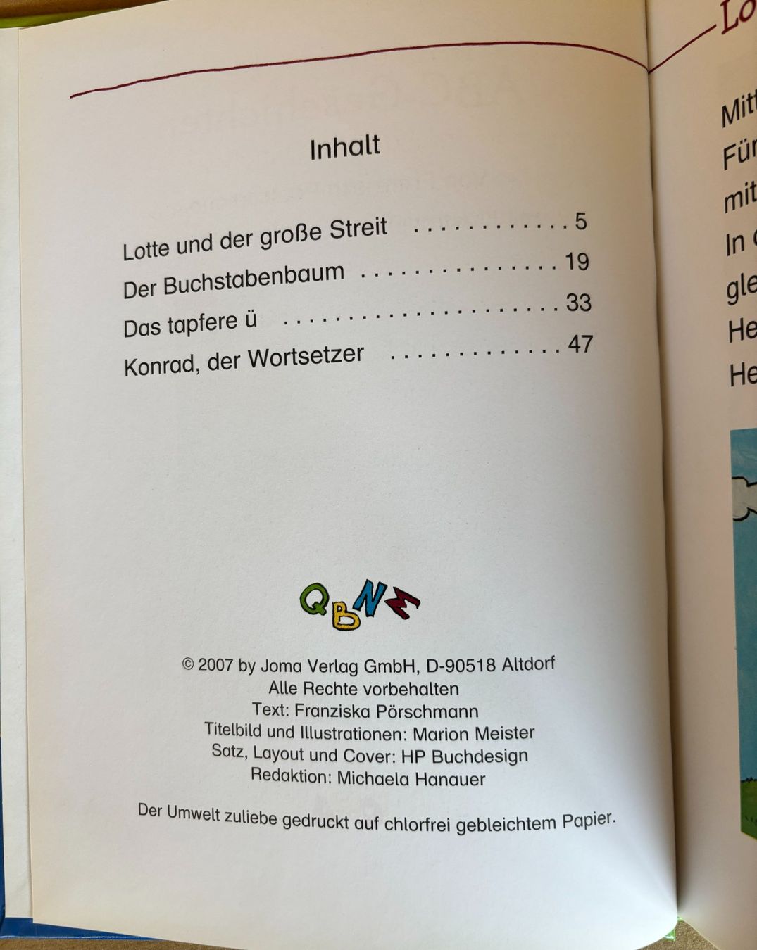 Bücher: Meine kleine Lesewelt, ABC Geschichten – Neu (gemäss Beschreibung) aus Sarnen von Livres 2