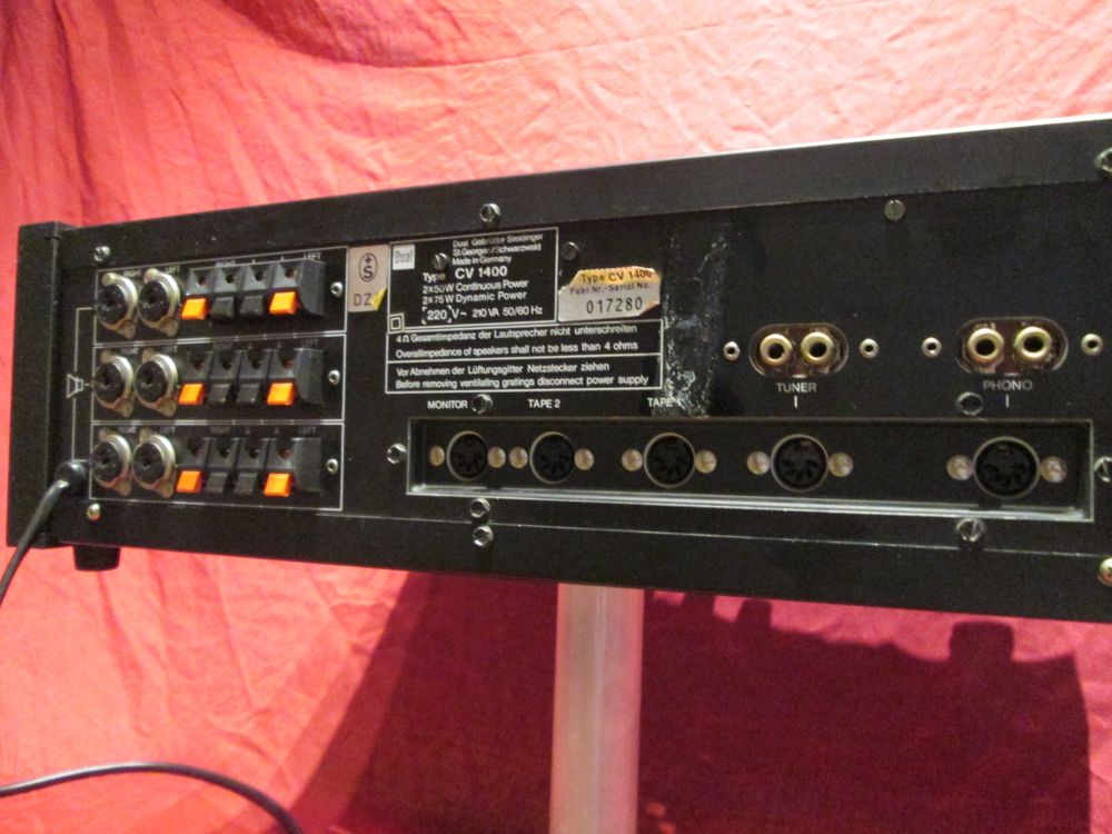 AMPLIFICATEUR DUAL CV 1400 Vintage Lire Descriptif EUR 118,00 - FR