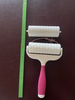 Teigroller mit zwei Prägewalzen für Fondant gebraucht
