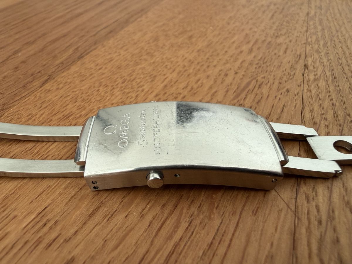 Omega Bracciali & Braccialetti: Omega Seamaster Professional Faltschliesse – Usato da Rain venduto da bbone-b 3