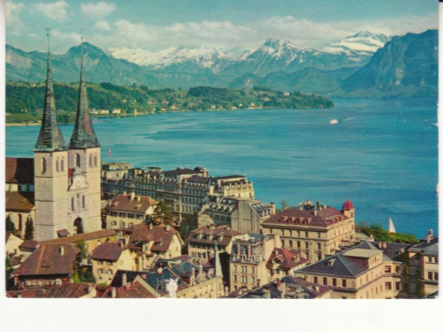 Ansichtskarten: Luzern 1962 – Gebraucht aus Bürglen TG von StampGraf