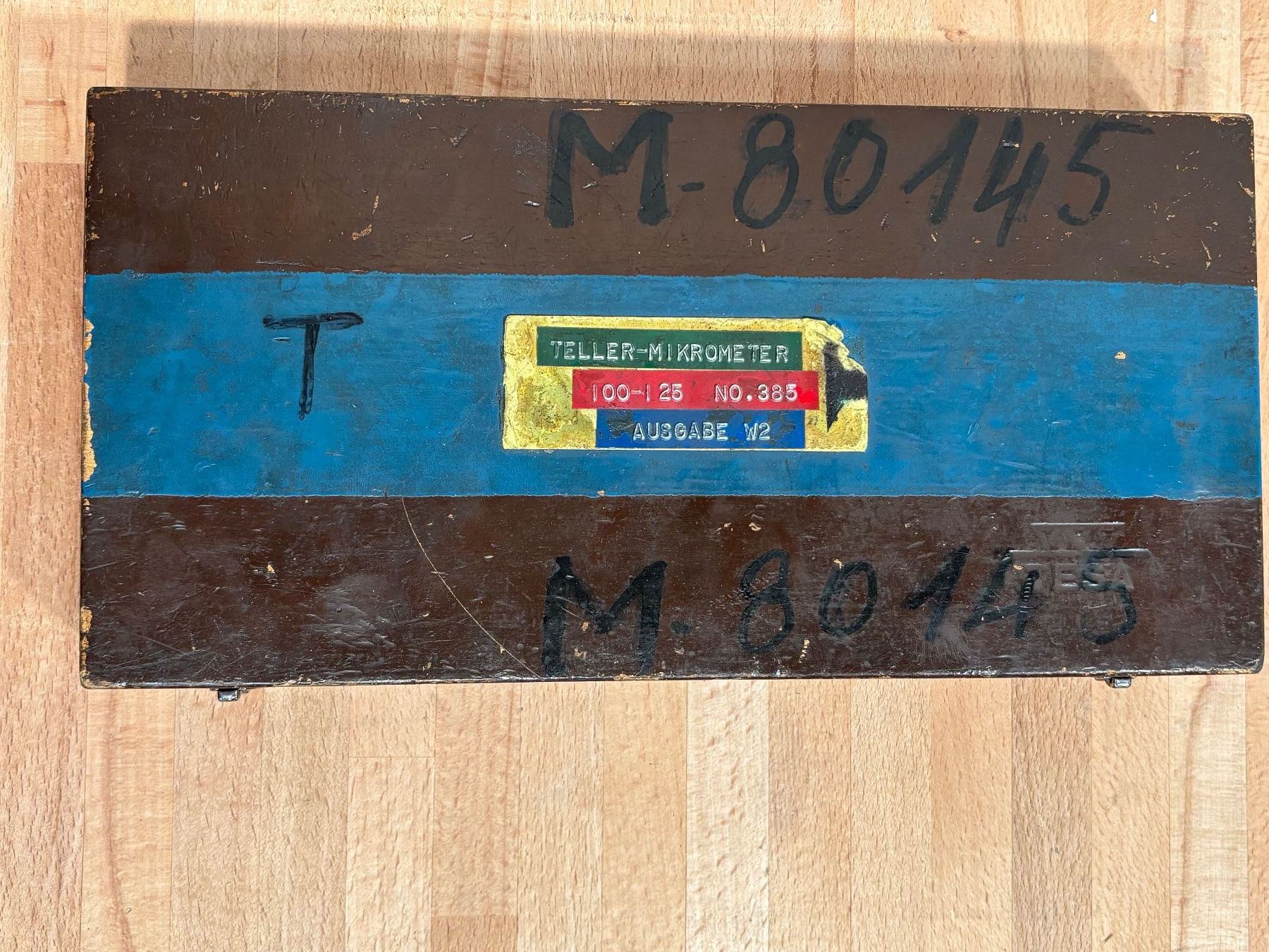 Tesa Misurare: TESA Tellermikrometer 100-125mm Bügelmessschraube Mikrometer – Usato da Winterthur venduto da ReUse_Baumarkt 6