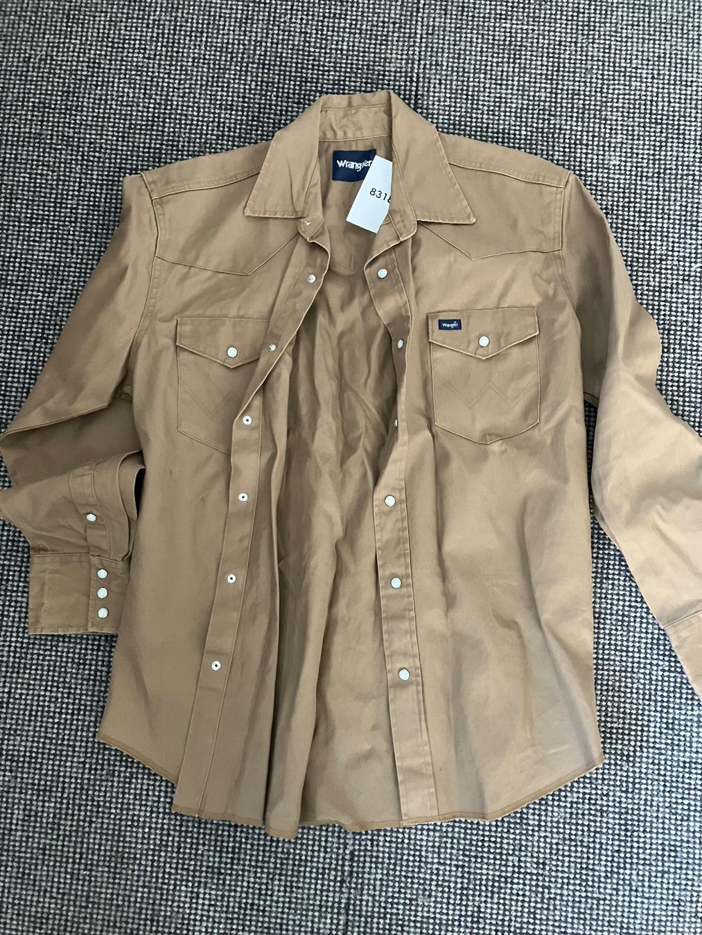 Camicie: Wrangler Western Work Hemd XL – Usato da Dotzigen venduto da BIKES.AND.RECORDS