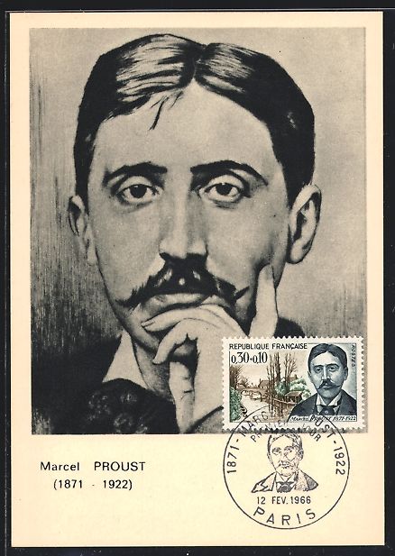 Cartoline postali: Maximum-AK Marcel Proust, französischer – Usato da Berlin venduto da bartko-reher