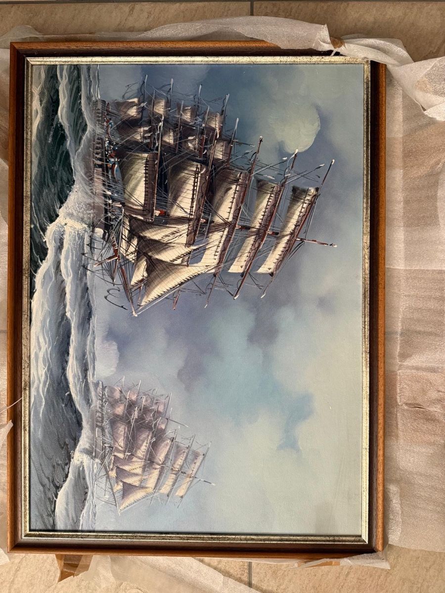 Dipinti: Ölgemälde Masse 75x55cm – Usato da Otelfingen venduto da Tommy112