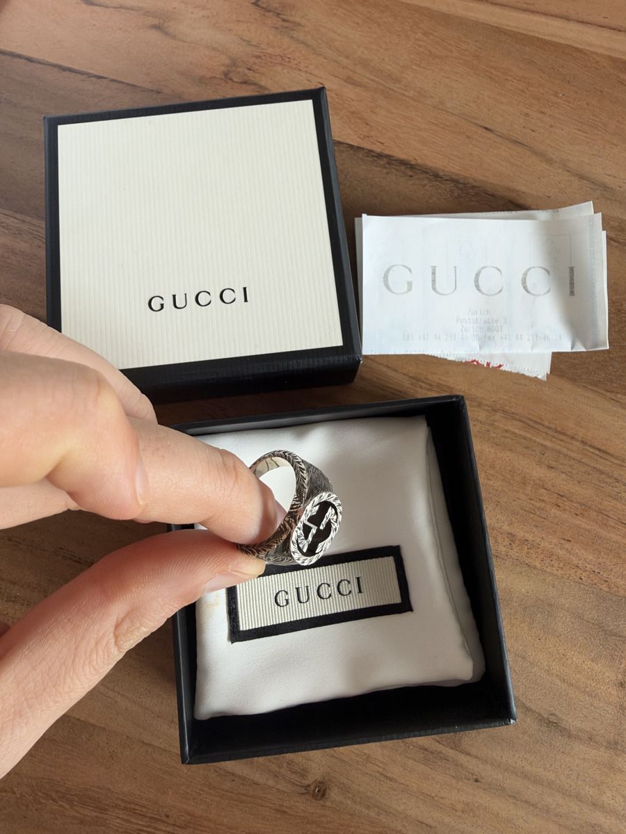 Gucci Anelli: Gucci Interlocking G Ring Size 18 – Usato da Frauenfeld venduto da Realrob98 1