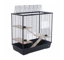 Nagerkäfig: TIAKI Ratten- & Chinchilla-Käfig Fast Neu