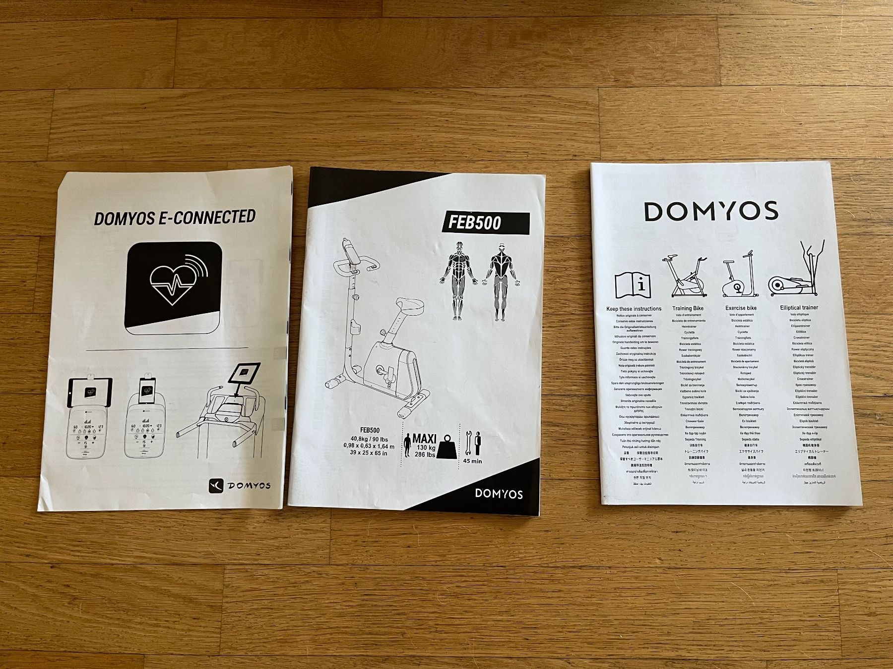 Decathlon Hometrainer: Cyclette Decathlon Domyos 500 Autoalimentata – Gebraucht aus Lugano von Jo_Spe 1