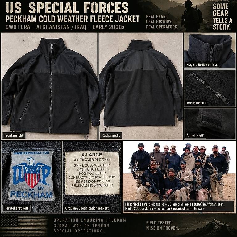 Giacche: US Special Forces SPEAR / Peckham Fleece Jacket – Usato da Rothenfluh venduto da BushOps