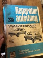 Reparaturanleitung VW Golf Scirocco bis 1977 Buch gebraucht