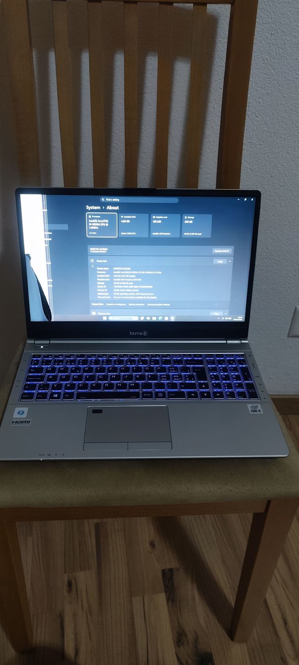 Notebook: TERRA MOBILE 1550 – Difettoso da Pedrinate venduto da ipe_bgt7 2