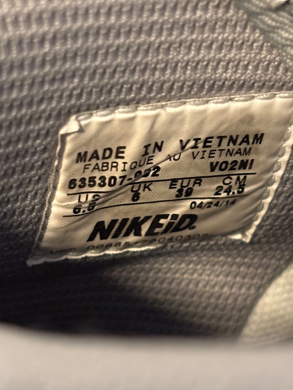 Scarpe da uomo: Nike Air Force 1 High, Gr. 39, Einzelanfertigung – Usato da Küsnacht ZH venduto da MaBaCa 4