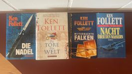 4 Romane Ken Follett gebunden guter Zustand
