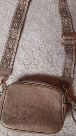 BORSE IN PELLE Echtleder Crossbody-Tasche