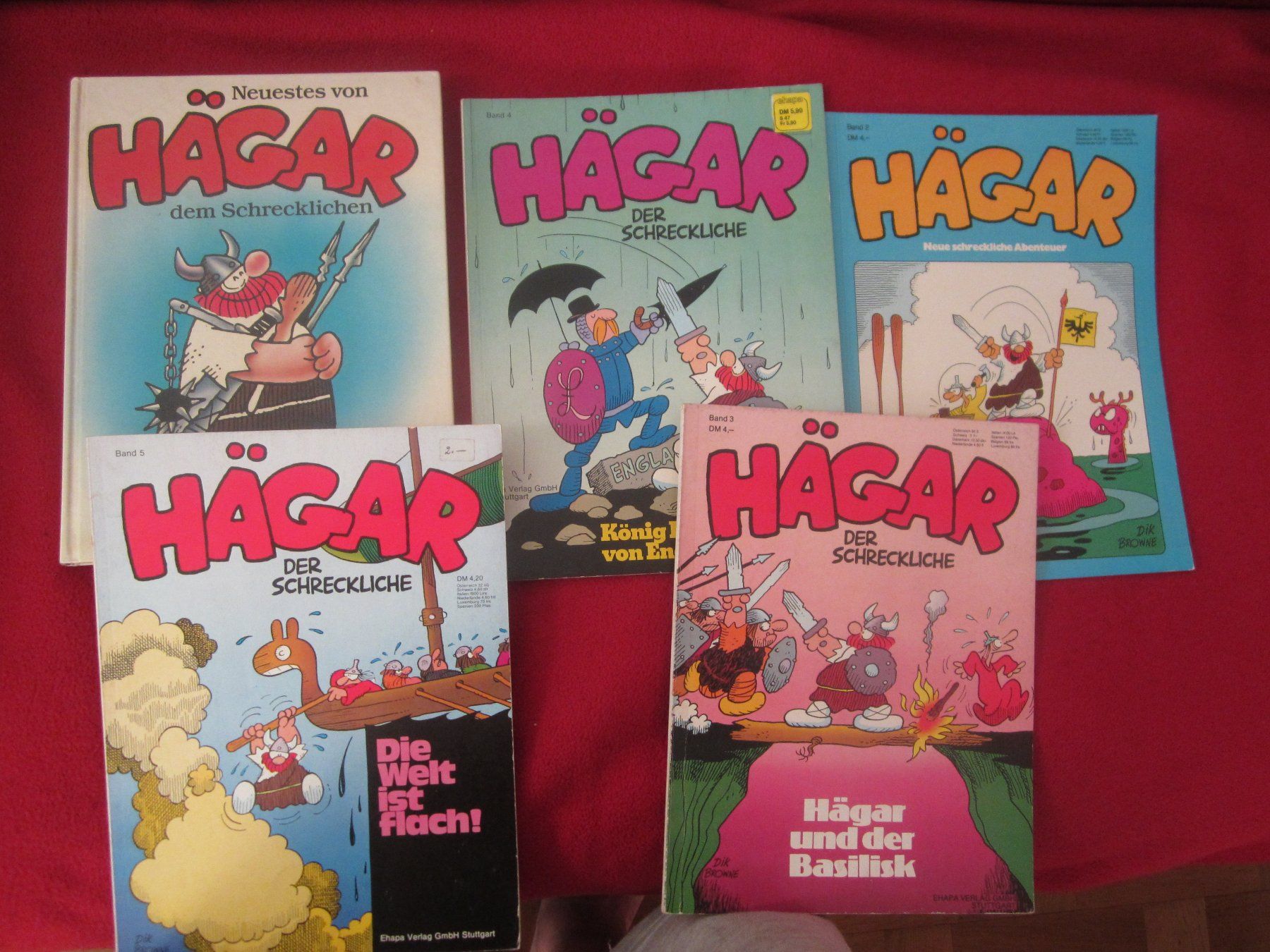 Comics: Hägar der Schreckliche Comic-Sammlung, 4 X Bände+SAMMELBAND – Gebraucht aus Volketswil von nemo2000