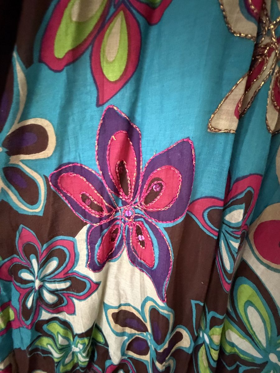 Vestiti: Langes besticktes Sommerkleid – Usato da Luzern venduto da THINGS-11 4