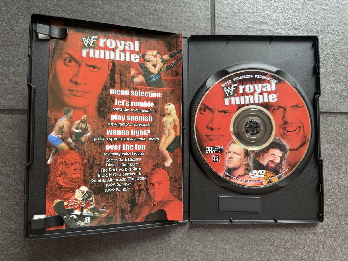 Tutti i DVDs: WWF Royal Rumble DVD 2000 – Usato da Zürich venduto da cENS0R 2