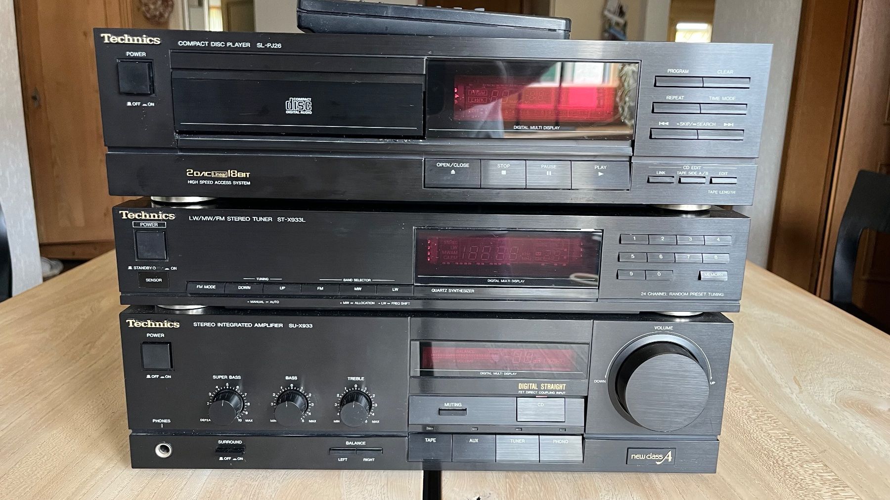 Technics Amplificateurs: Technics Midi Stereoanlage – D'occasion à Wagen par Heisch1