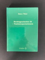Rechtsgeschichte III. Textinterpretationen