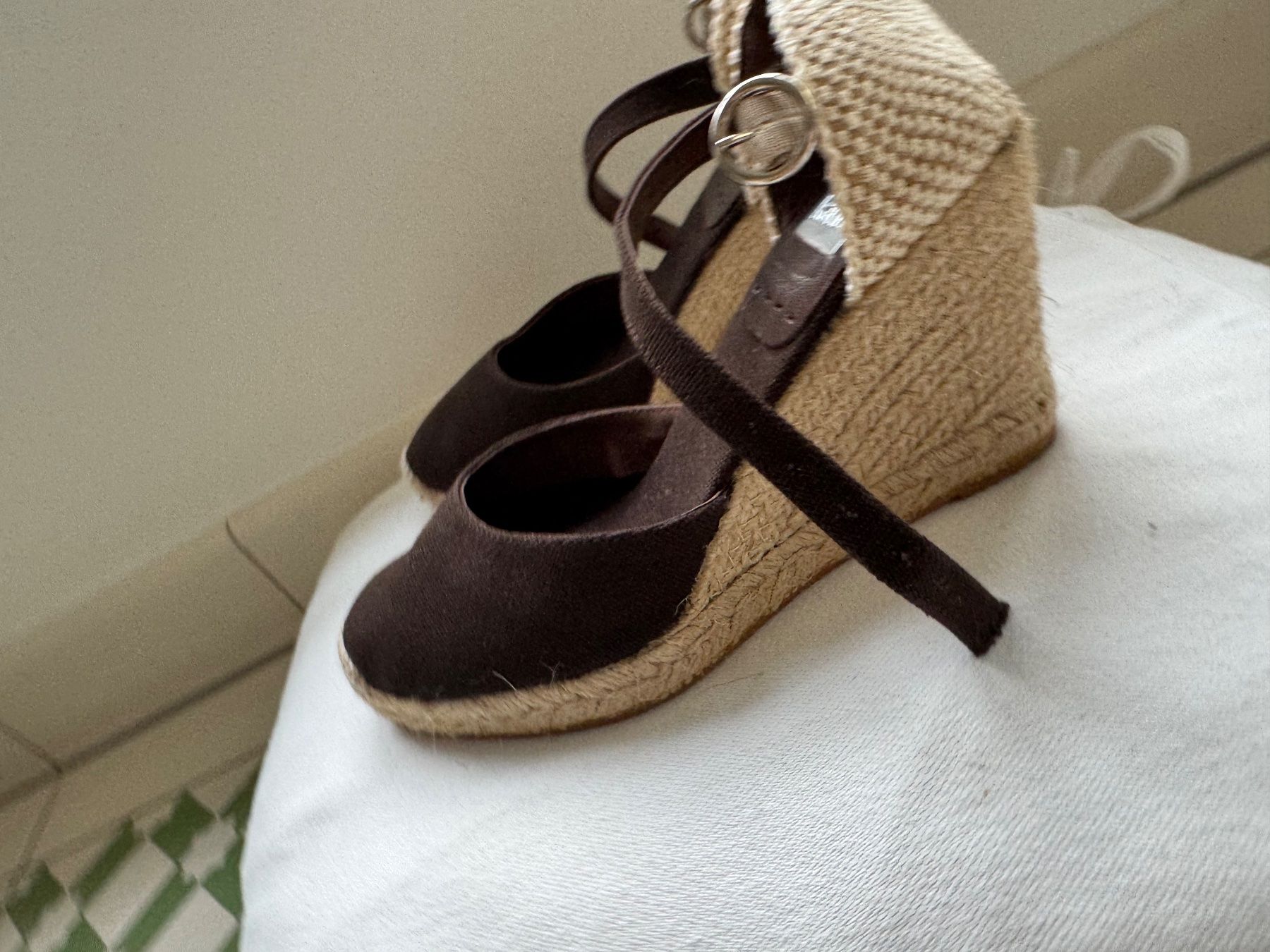 Scarpe da donna: Espadrilles à talons – Nuovo (secondo la descrizione) da Zürich venduto da odi_ldv8 3