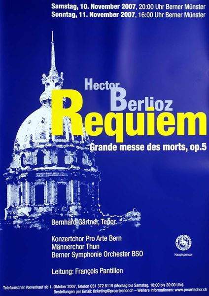 Foto & Immagini: Hector Berlioz, Requiem – Nuovo (secondo la descrizione) da Bern venduto da Vintage-Art-Poster