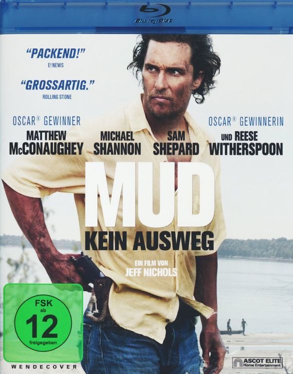 Mud - Kein Ausweg (2012) McConaughey/Sam Shepard/Witherspoon (Neu ...