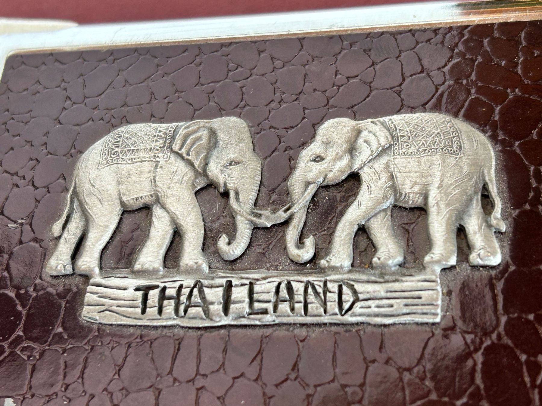 Sonstige Tabakwaren: Zigarettenetui Elefant Thailand – Gebraucht aus Laufen von Bellavitaboom 2