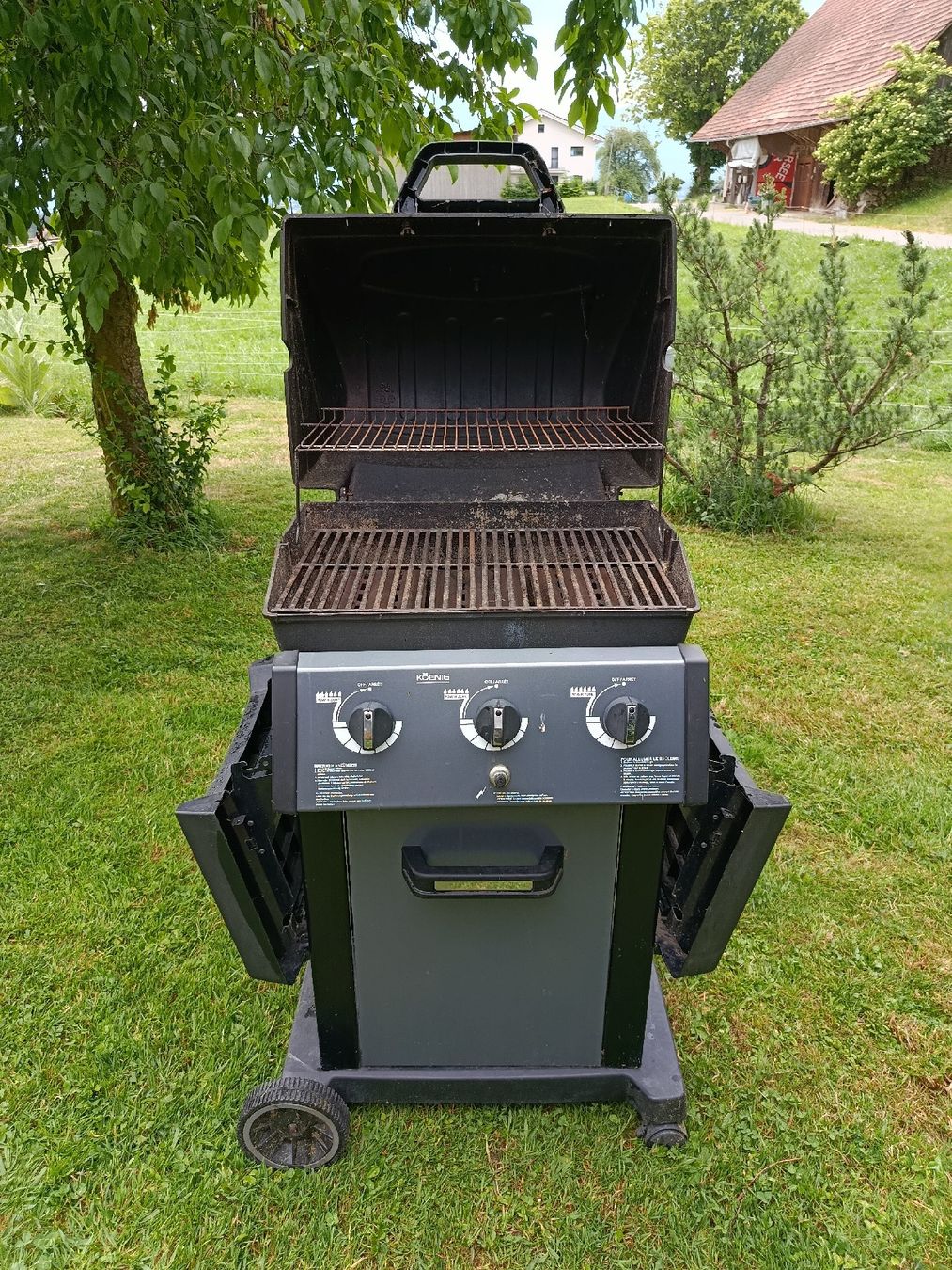 Griglie: König Gasgrill 3 Brenner – Usato da Hildisrieden venduto da fam_hpj2 1