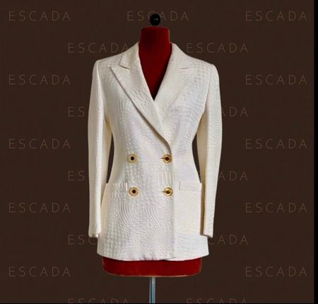 Escada Vintage Blazer by Margaretha Ley Damen 34