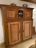 Vitrinenschrank / Büffet mit Sternenornament gebraucht