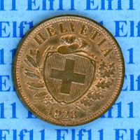CHF___0.02 1928 stgl * nigelnagelneu! 2 Rappen