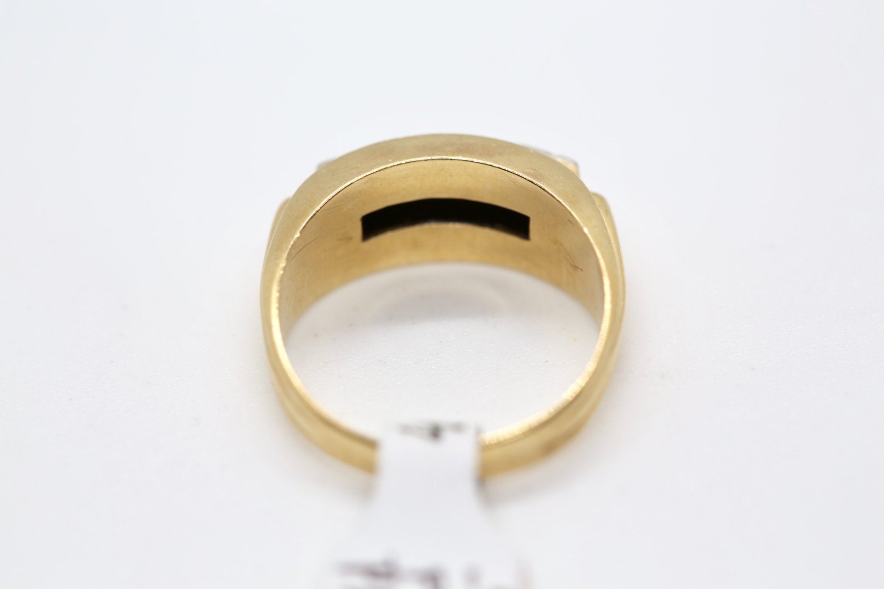 Anelli: Goldring 18K mit 5 Diamanten – Usato da Reinach BL venduto da Han-Numismatik 4