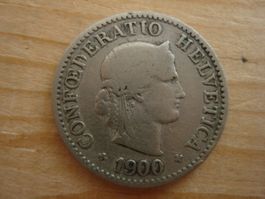 (S1) 5 Rappen 1900