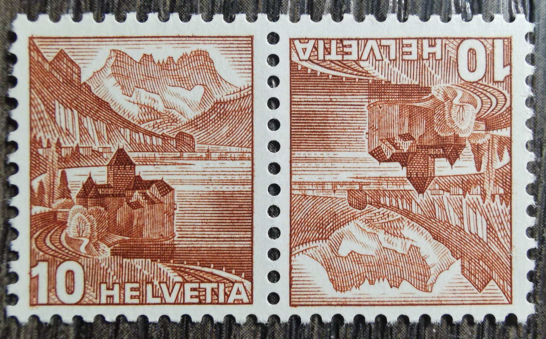 Tutti i francobolli: TR08 Timbre Suisse 19xx Non Oblitere – Usato da Cousset venduto da Patrick_Collections