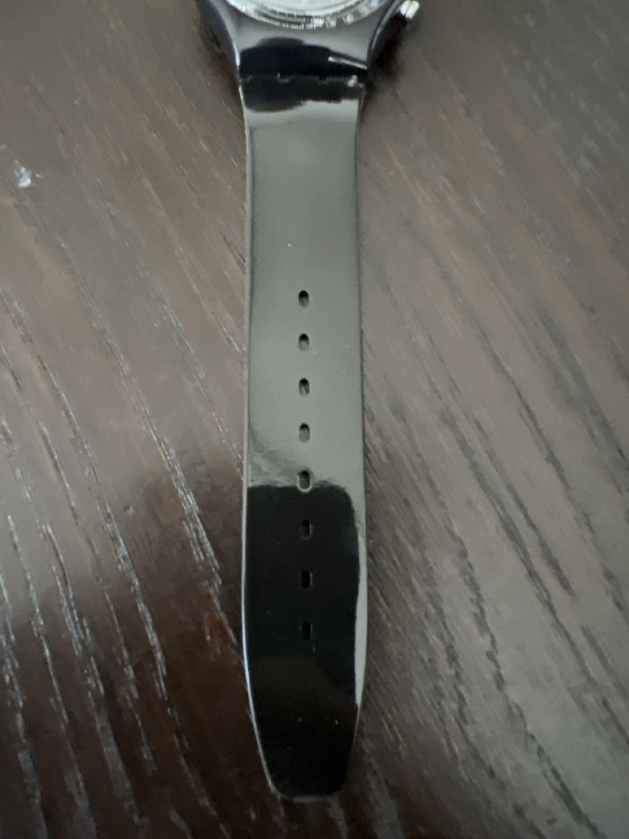 Swatch Orologi: Swatch Chrono (SCB114) Pure Black – Nuovo e nell'imballaggio originale da Künten venduto da Spike17 2