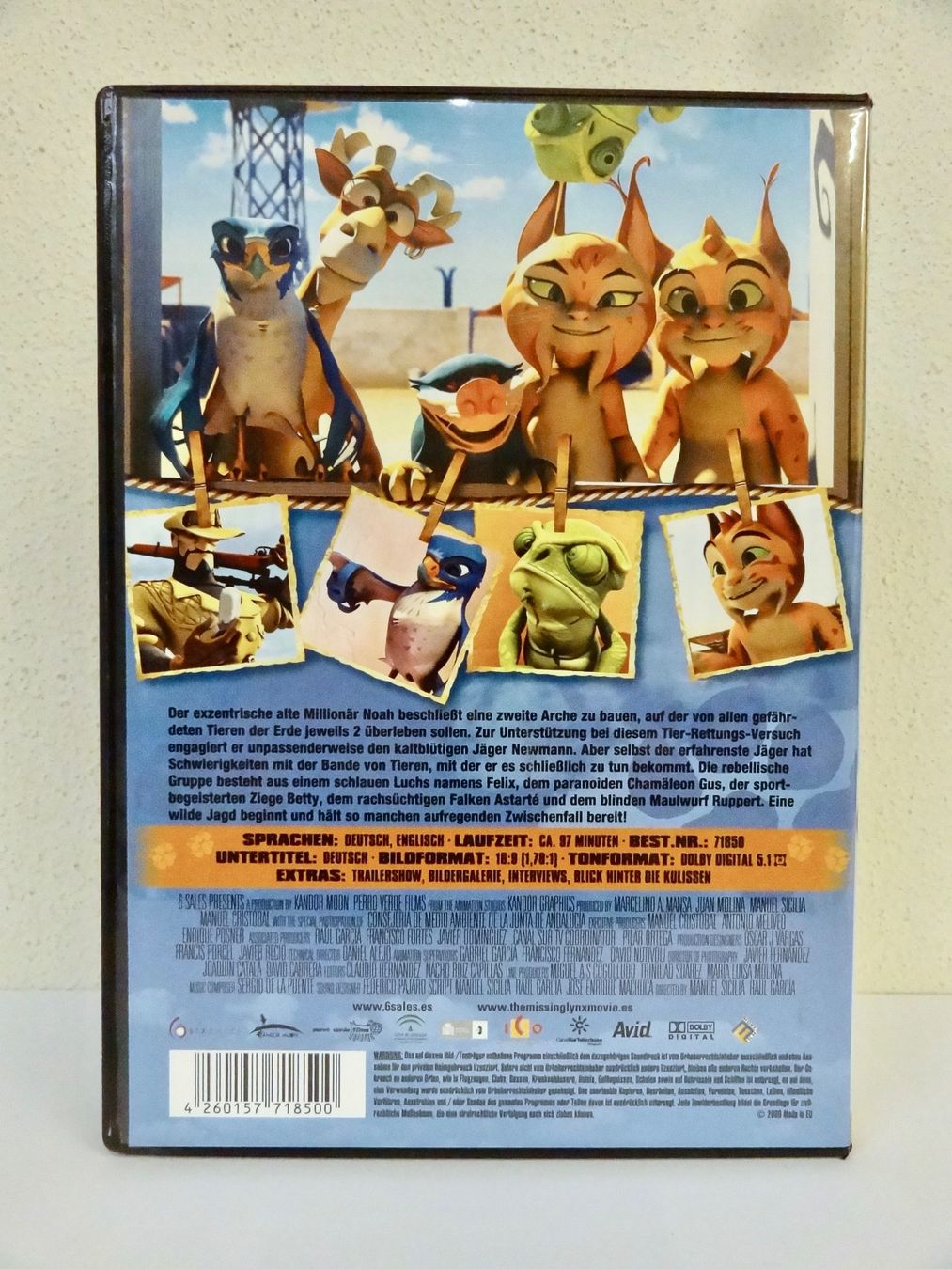Alle DVDs: DVD SCHLAU WIE EIN LUCHS - DAS GROSSE ABENTEUER – Gebraucht aus Kerzers von wisaundso 3