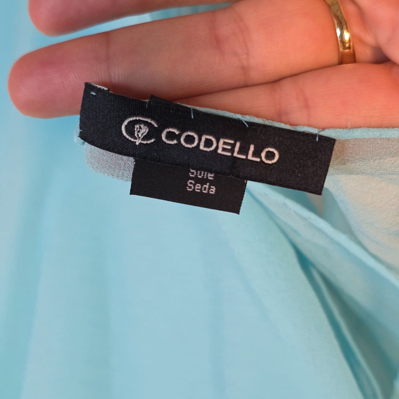 Codello Foulard & Sciarpe: Codello Seidentuch Stola 100% Seide Luxus – Usato da Wald ZH venduto da CapLux 6