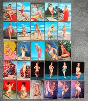 🔴 27 vintage Pin Up Girls Ansichtskarten 50er 60er Jahre 🔴
