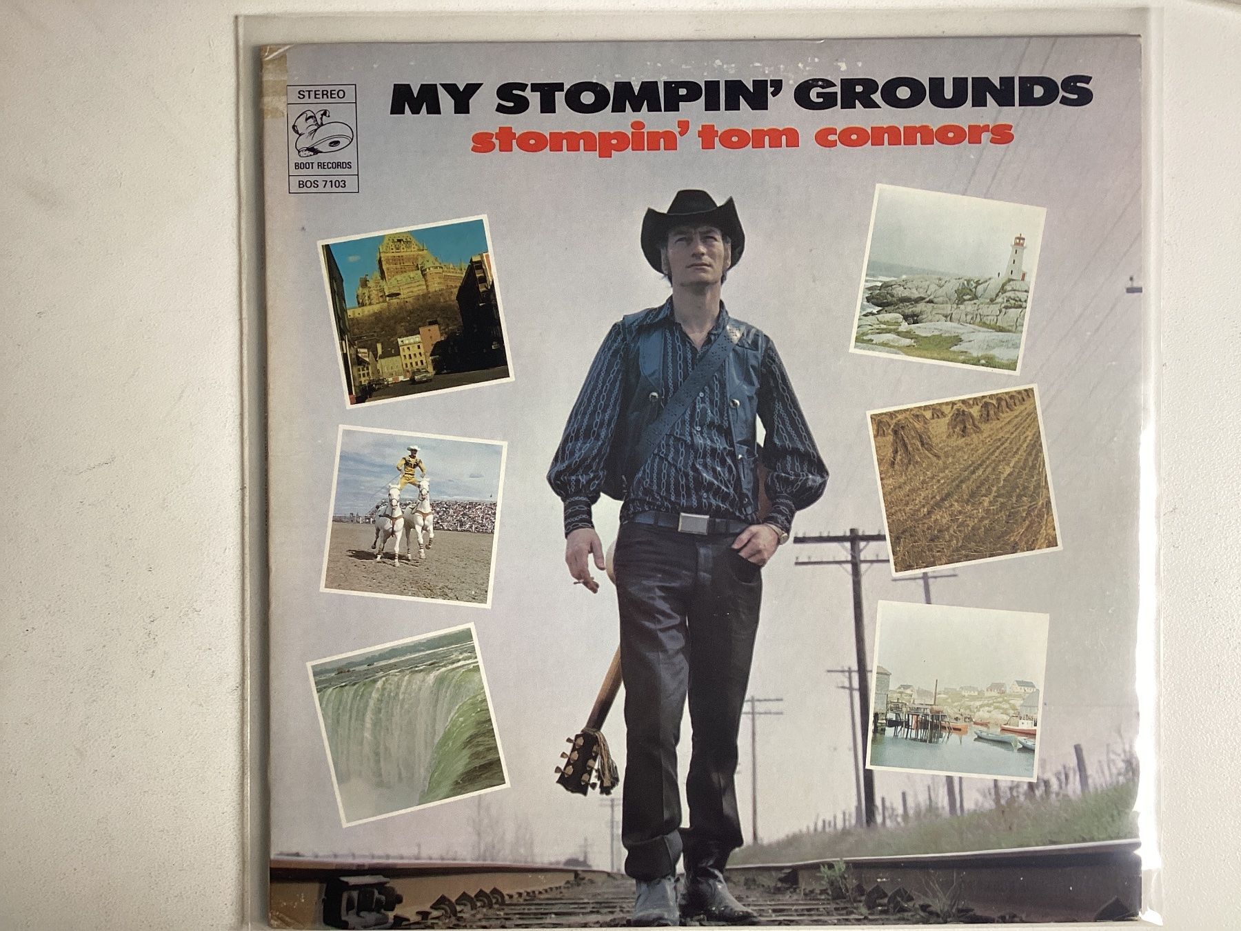 Dischi in vinile: Stompin Tom Connors LP - My Stomping Grounds – Usato da Gutenswil venduto da Hamzian