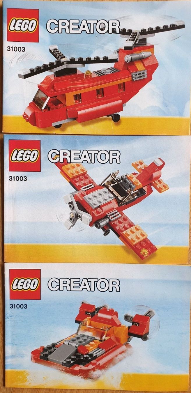 Lego Giocattoli: Lego Creator 31003 roter Helikopter – Usato da Bern venduto da chrimi05