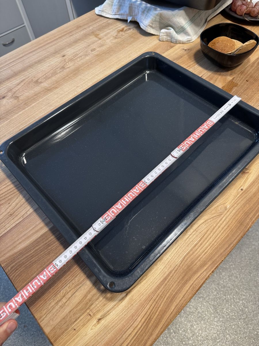 Appareils de cuisine: Baking tray black, rectangular, used, 40 cm width – D'occasion à Zürich par bar_g7zy 1