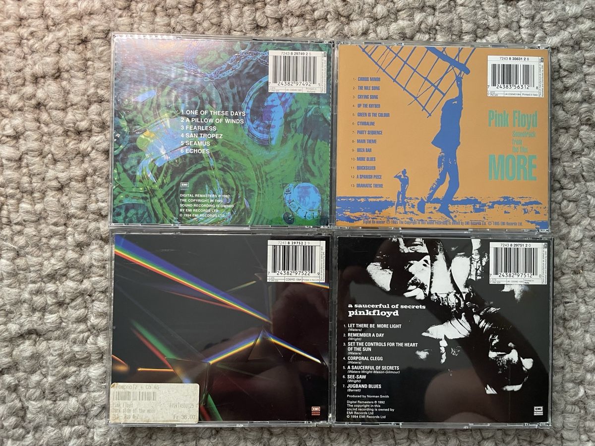 CDs: 4x Pink Floyd  – Neuf (Voir description) à Reinach AG par trigger7811 1