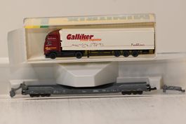 Hupac Wagen Galliker Fleischmann Spur N