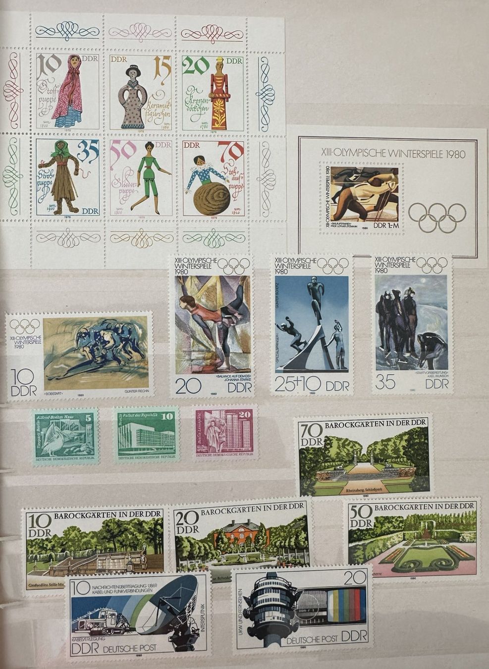 Tutti i francobolli: Briefmarken DDR – Nuovo (secondo la descrizione) da Solothurn venduto da Miracle11 9