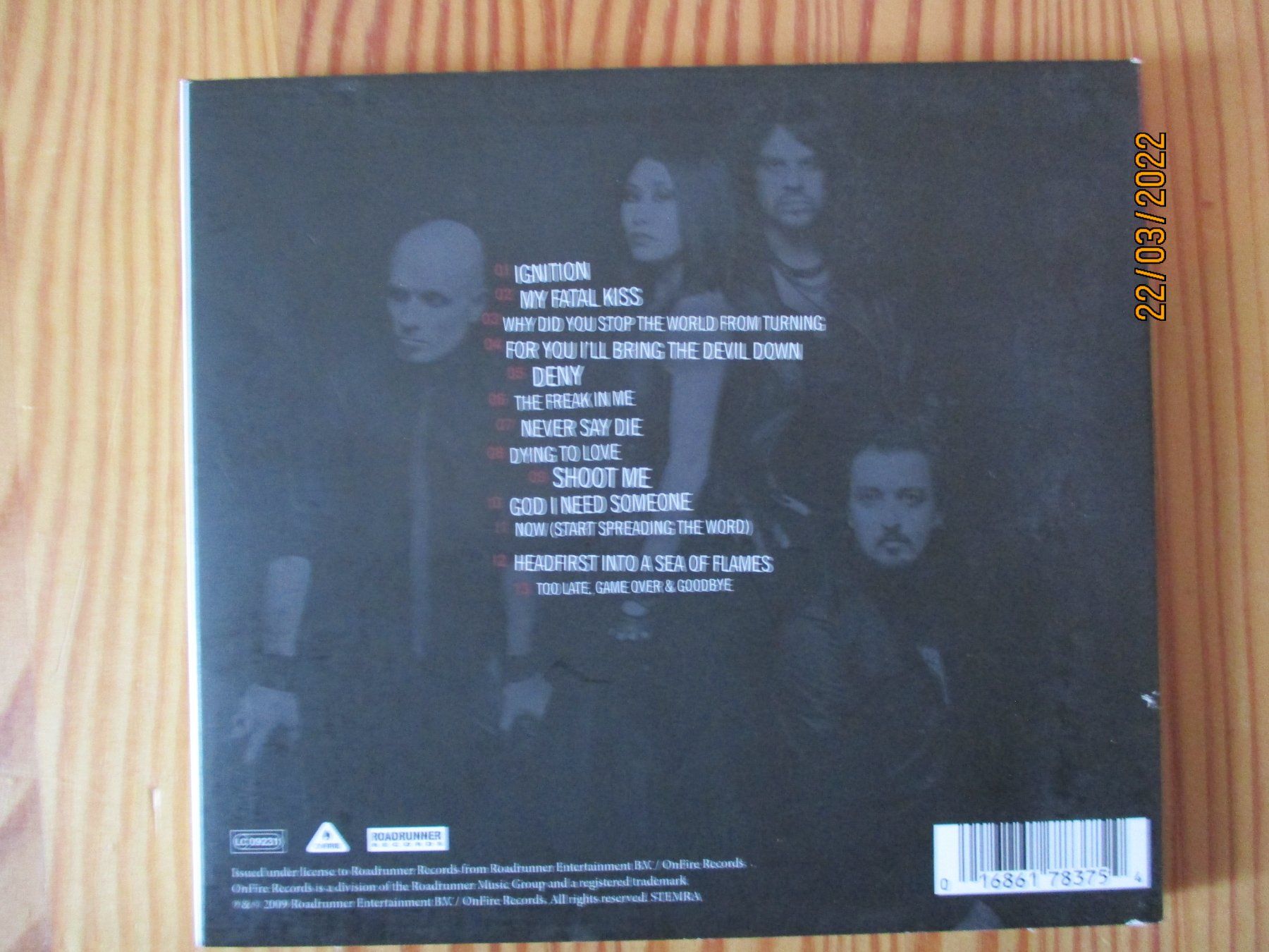 CDs: Krypteria --  My Fatal Kiss – Gebraucht aus Liestal von Disc-Point 1