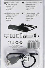 Hubs & Switches: USB-hub mit 4 Eingängen zum Sparpreis – Neu und originalverpackt aus St. Gallen von schnaeppchen-preise 1