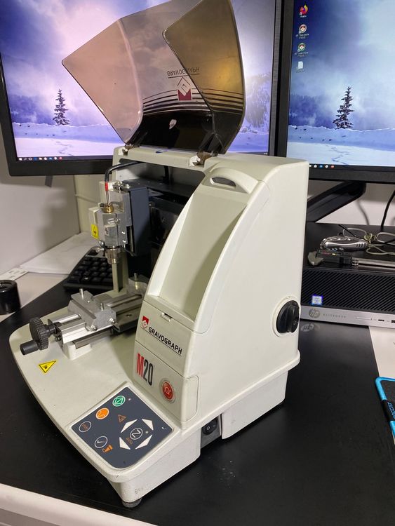 Gravograph M20 IQ+ Flach,Stiftgravur Bj. 2013 inkl.Schulung (Gebraucht ...